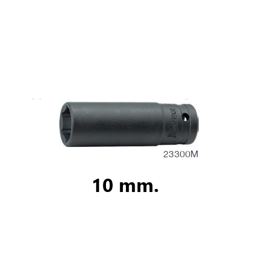 SKI - สกี จำหน่ายสินค้าหลากหลาย และคุณภาพดี | KOKEN 23300M-10 ลูกบ๊อกอินดัสเตรียล ยาว 3/8นิ้ว-6P-10mm.